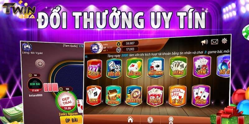 Giới thiệu sơ lược game bài đổi thưởng cổng game TWIN68